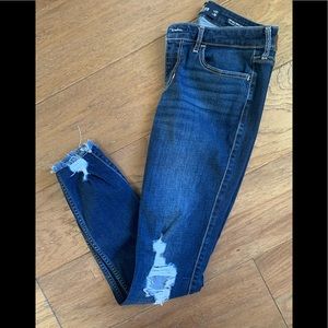 Hollister distresses jeans